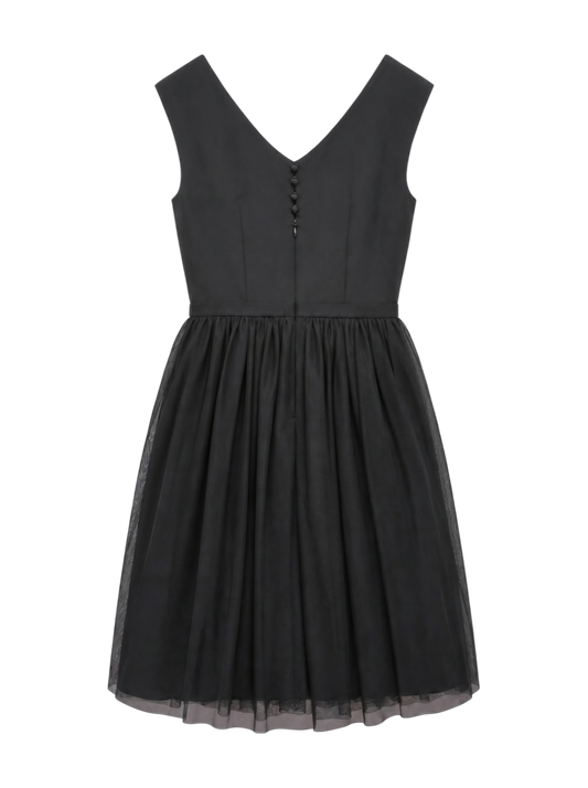 BLACK/HE:TULE PRINCESS DRESS
