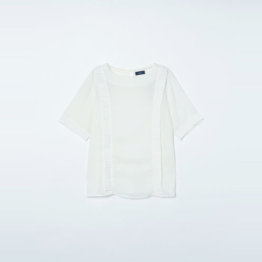 SHIPS:PLEATS BLOUSE