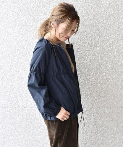 Khaju:ボリュームシャーリングブルゾン