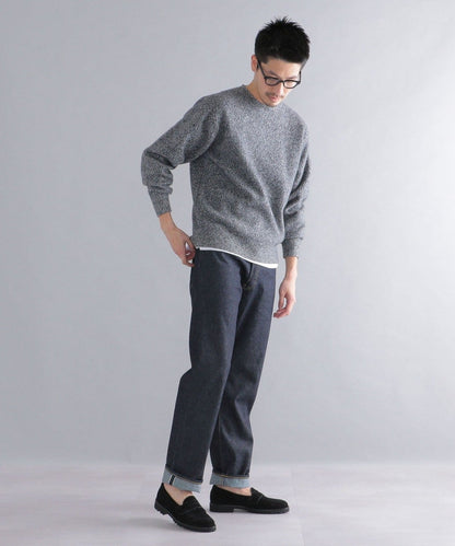 SHIPS: シュリンク ウール メランジ クルーネック ニット