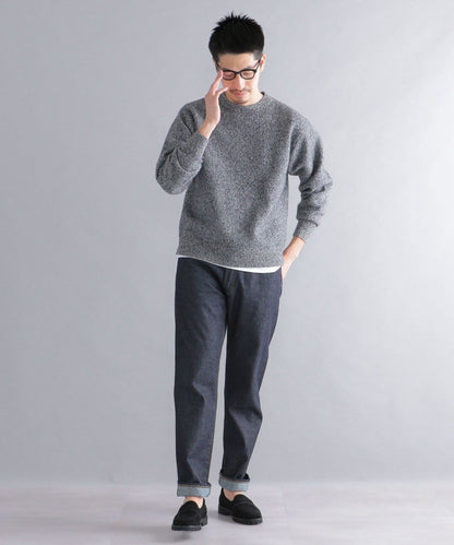 SHIPS: シュリンク ウール メランジ クルーネック ニット