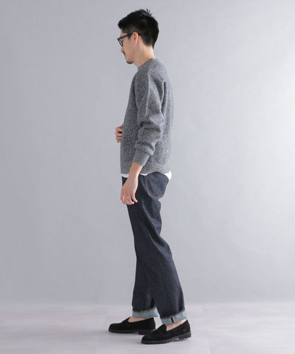 SHIPS: シュリンク ウール メランジ クルーネック ニット