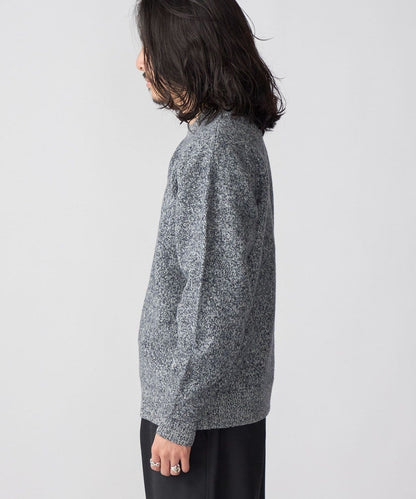 SHIPS: シュリンク ウール メランジ クルーネック ニット