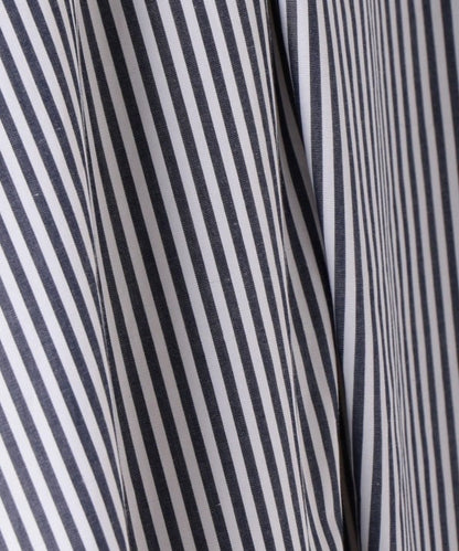 タイプライターフレアスカートstripe