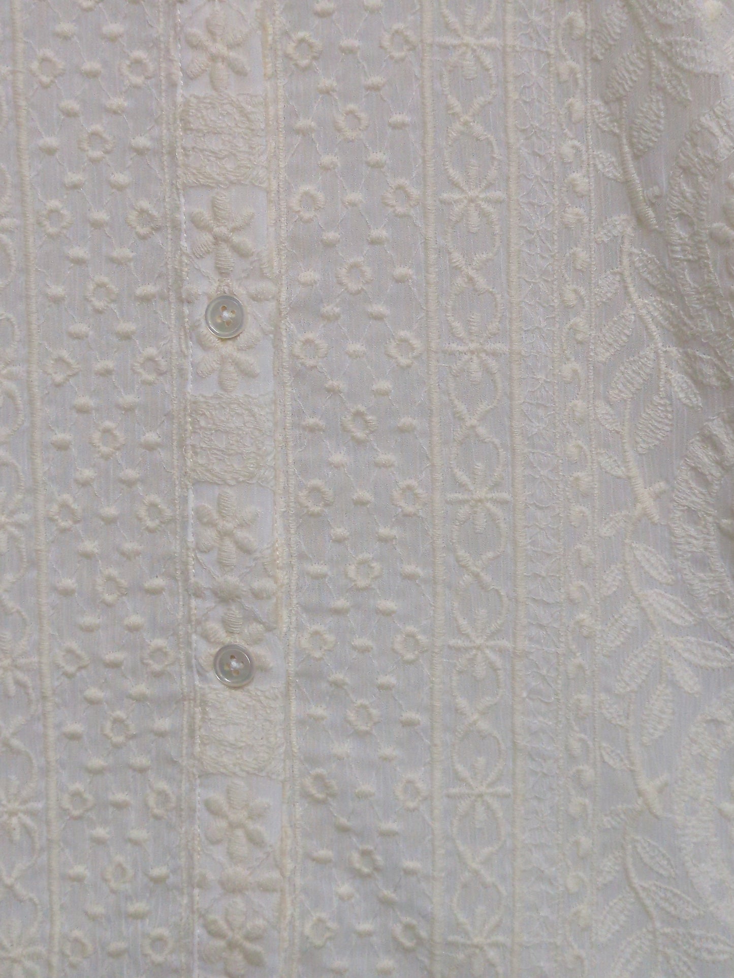【WEB限定】〈洗濯機可能〉レース バルーン 袖 ブラウス