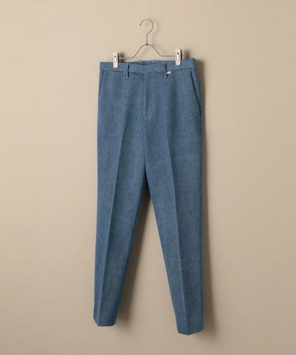 DC: コットンポリ フェード デニム パンツ