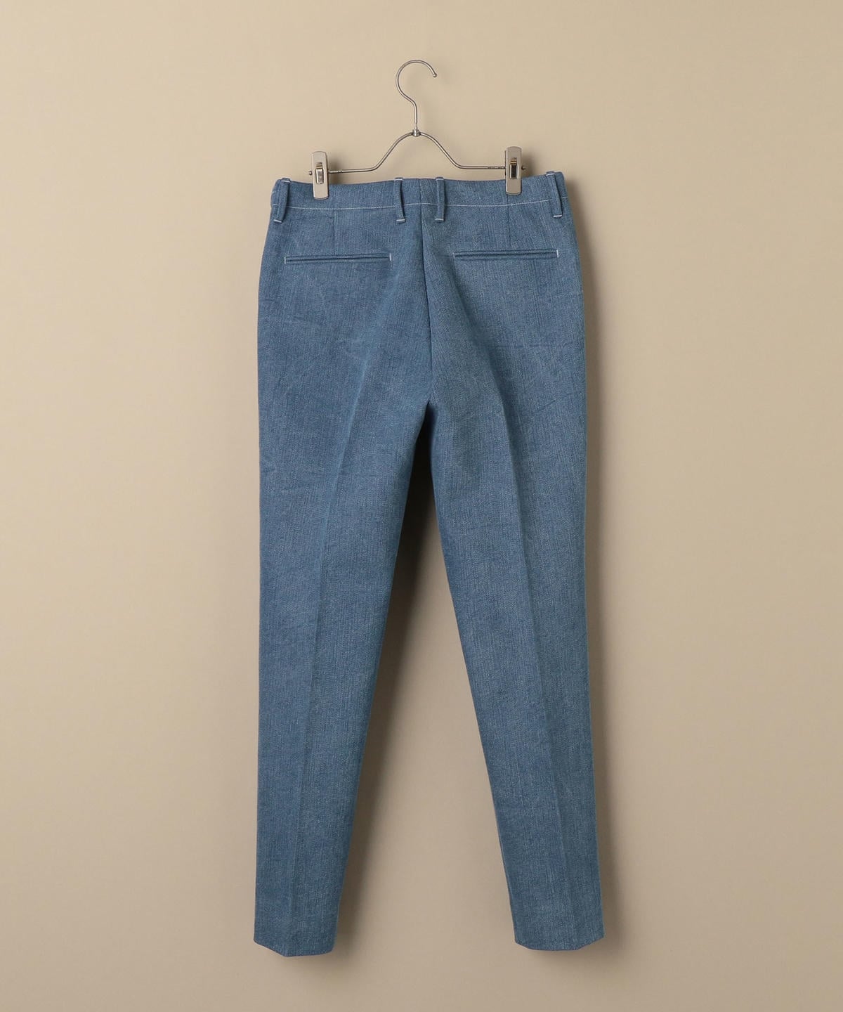 DC: コットンポリ フェード デニム パンツ
