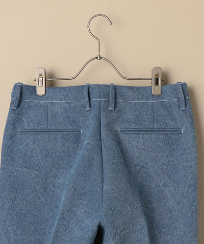 DC: コットンポリ フェード デニム パンツ