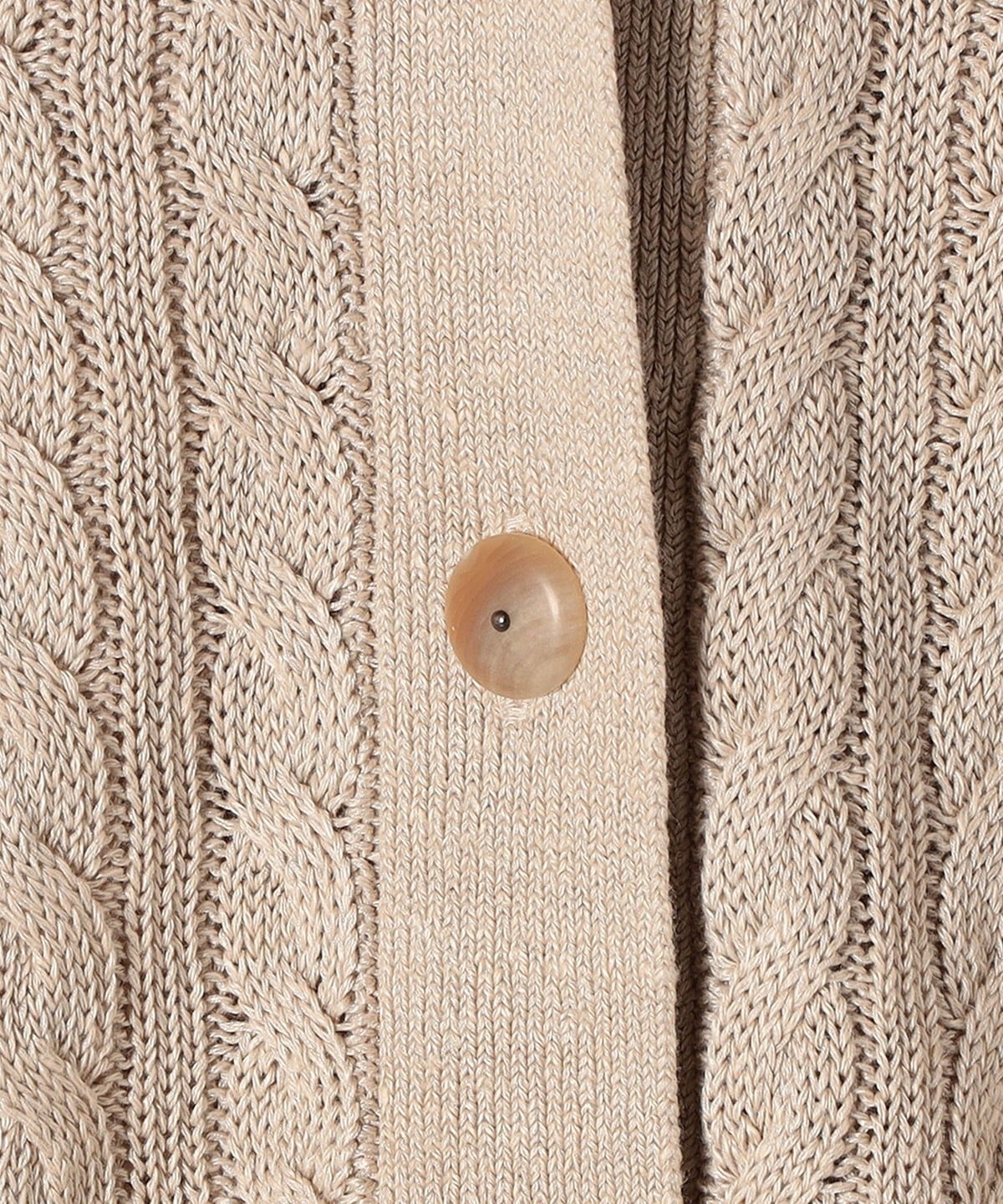 Primary Navy Label:シルクリネンケーブルベスト