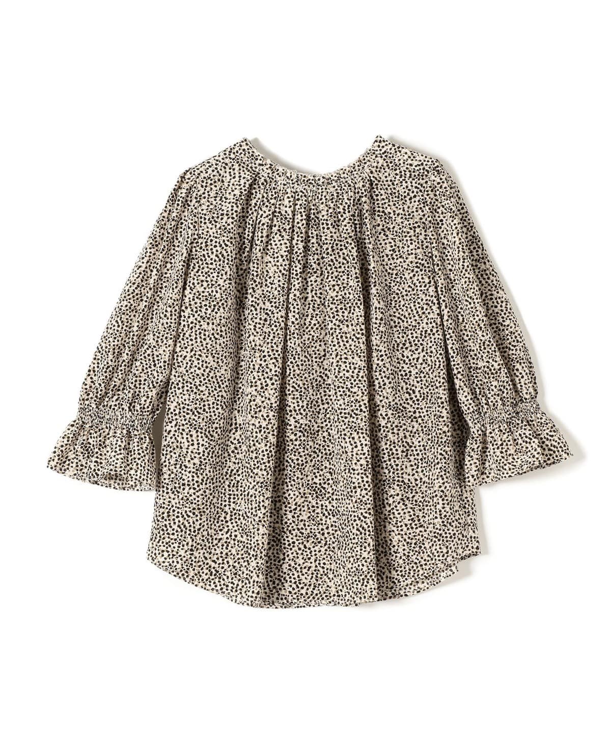 DEOFACTERプリントブラウス