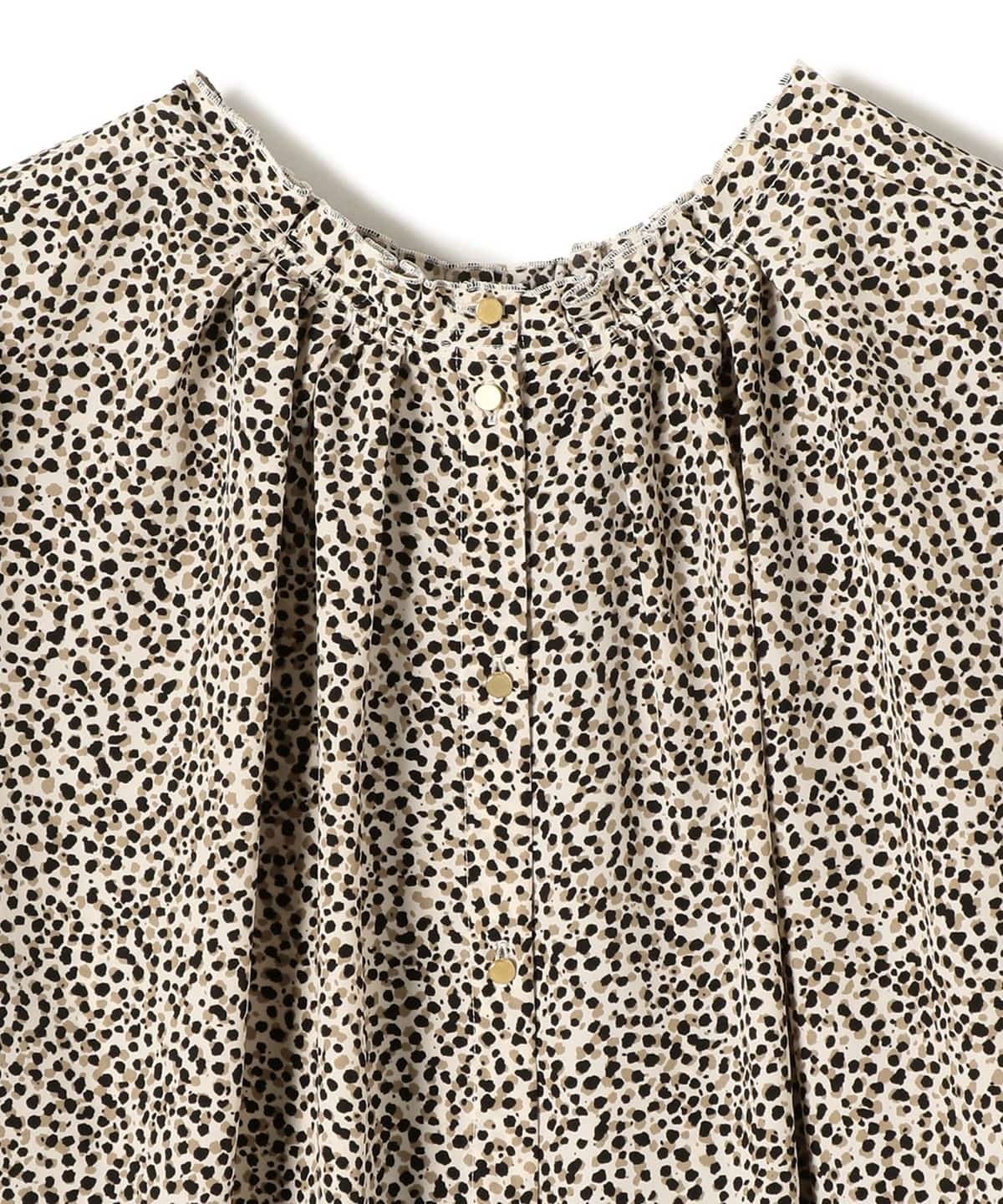 DEOFACTERプリントブラウス