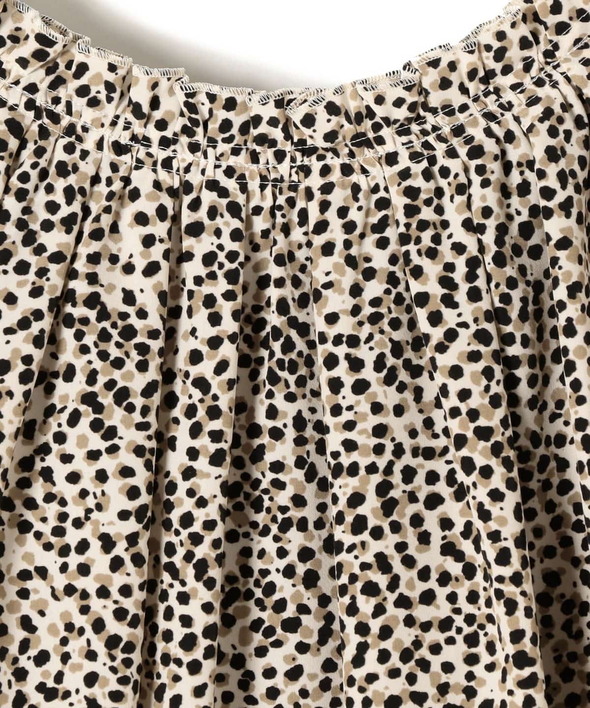 DEOFACTERプリントブラウス