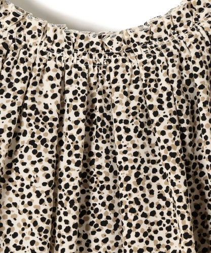 DEOFACTERプリントブラウス