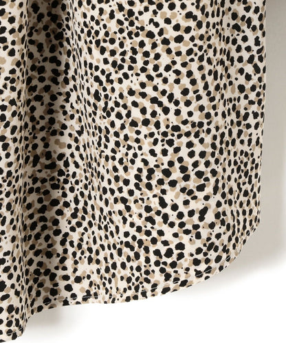 DEOFACTERプリントブラウス