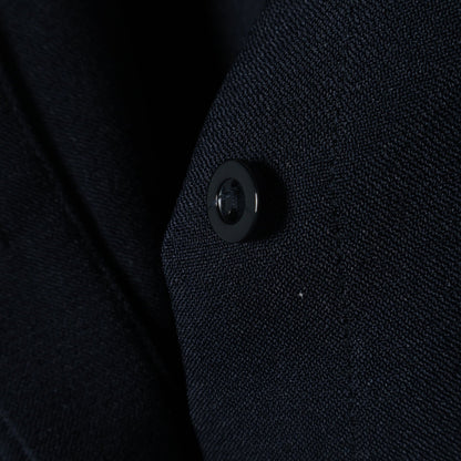 SHIPS any: ダブルクロス Aライン シャツワンピース［NAVY BLUE］
