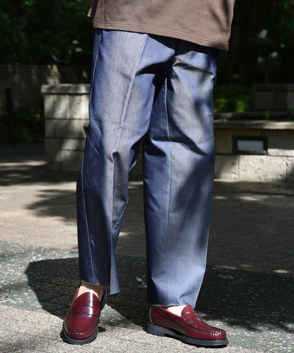 SU: COOLMAX(R) ツイルストレッチ カットオフ アンクル パンツ