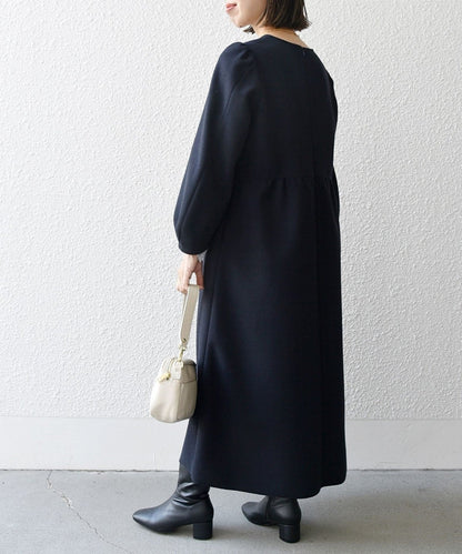 SHIPS any: エア ニードル ラップ デザイン ワンピース