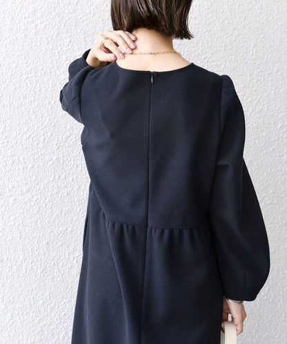 SHIPS any: エア ニードル ラップ デザイン ワンピース