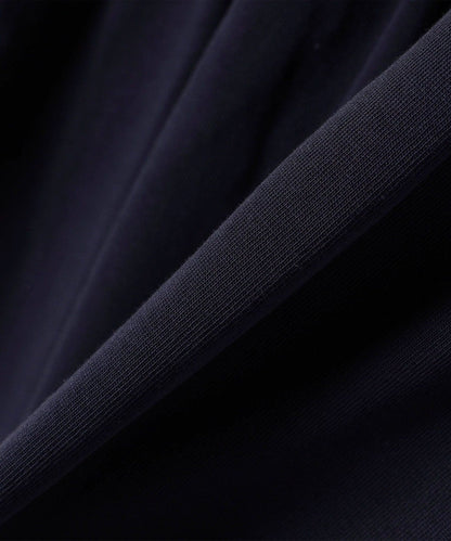 〈洗濯機可能〉コットン 天竺 ウエスト 切替 ギャザー プルオーバー