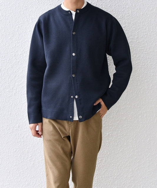 SHIPS any: 〈手洗い可能〉ミラノリブ クルーネック カーディガン 24FW