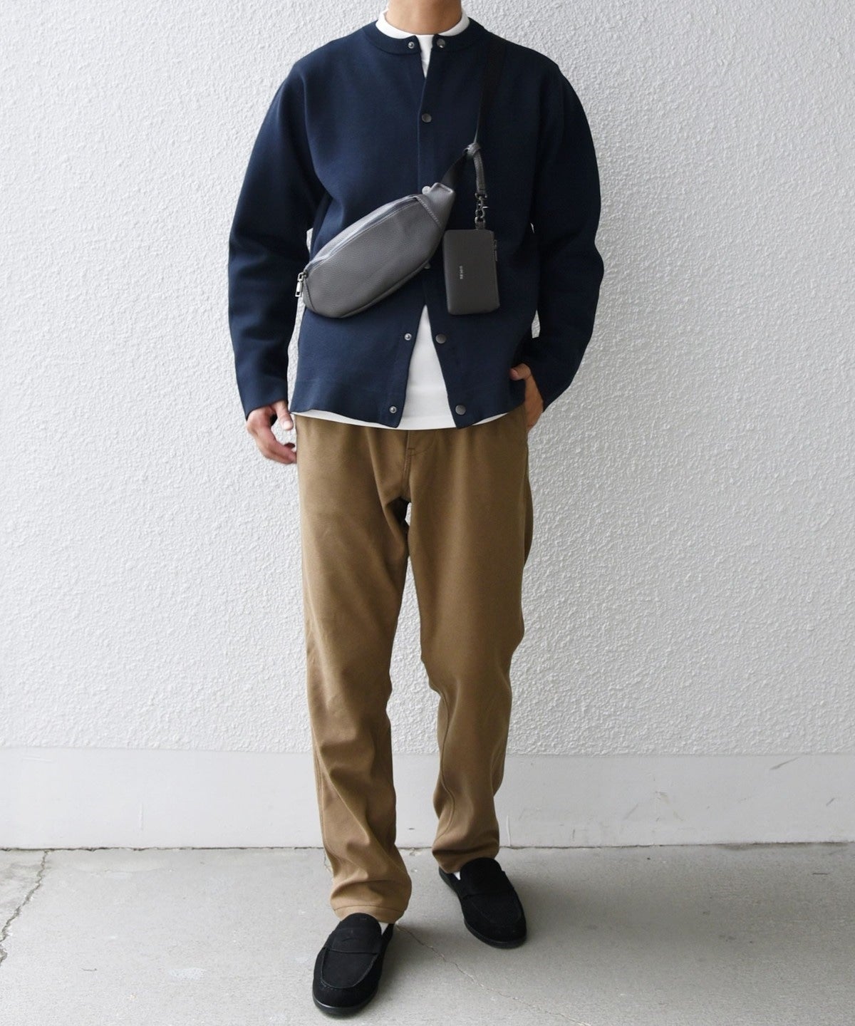 SHIPS any: 〈手洗い可能〉ミラノリブ クルーネック カーディガン 24FW