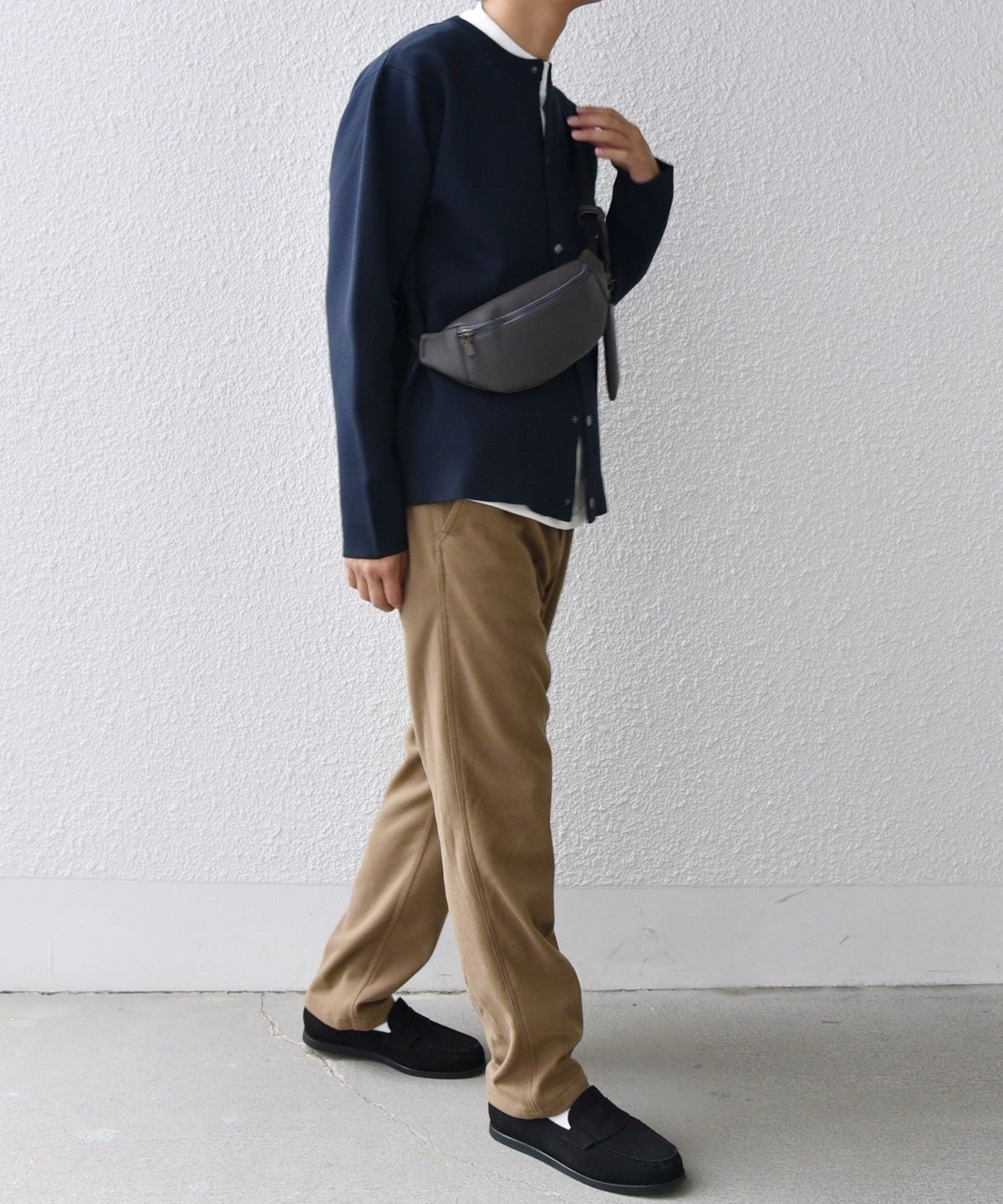SHIPS any: 〈手洗い可能〉ミラノリブ クルーネック カーディガン 24FW