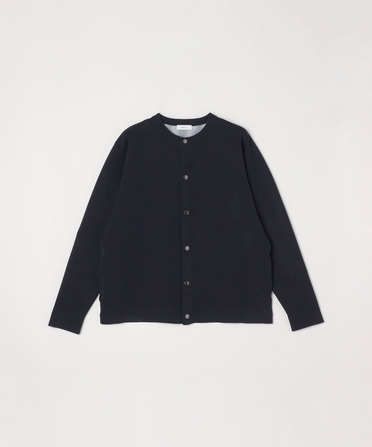 SHIPS any: 〈手洗い可能〉ミラノリブ クルーネック カーディガン 24FW