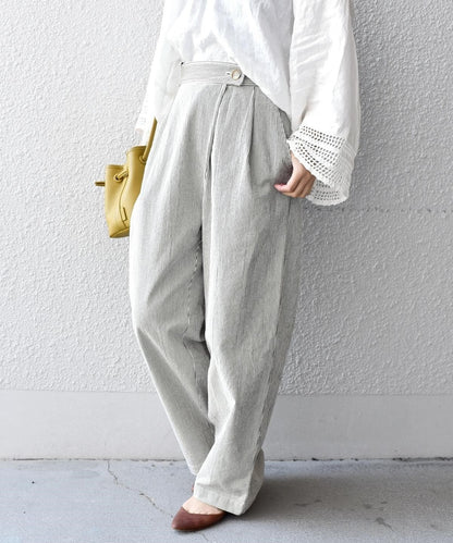 liflattie ships:コードレーンスラントパンツ