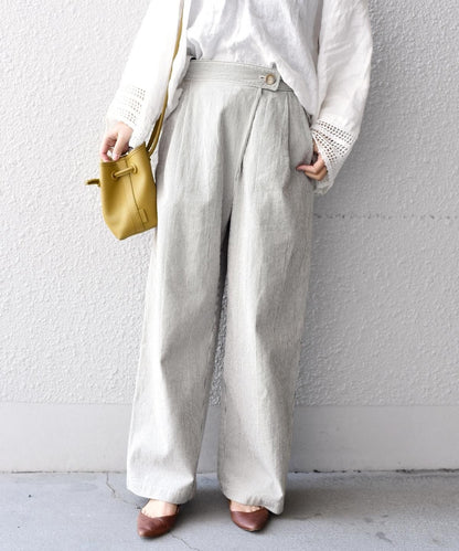 liflattie ships:コードレーンスラントパンツ