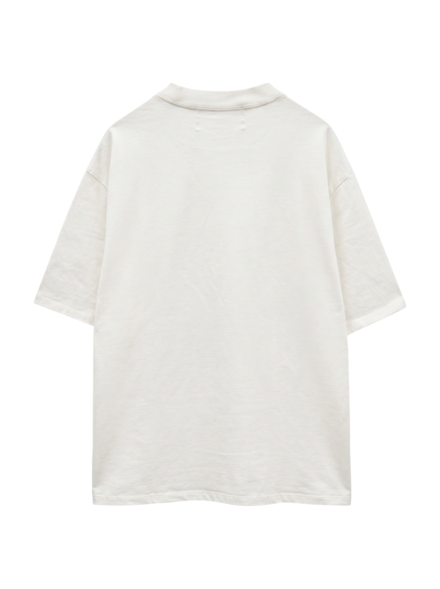 【SHIPS別注】THYARD: リラックス スクエア クルーネック Tシャツ
