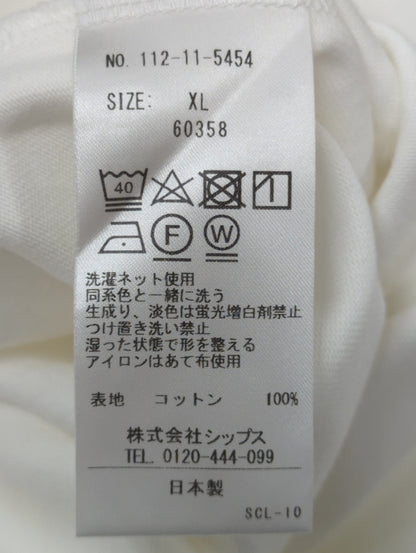 【SHIPS別注】THYARD: リラックス スクエア クルーネック Tシャツ