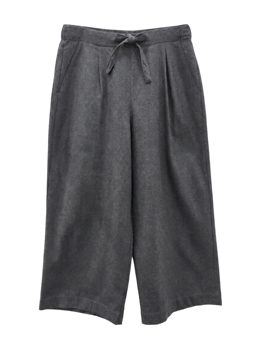 SHIPS Days STANDARD:WOOL TUCK WIDE PANTS