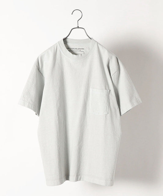 【SHIPS any別注】LOS ANGELES APPAREL: 8.5oz ヘビーウェイト ポケット Tシャツ  21SS