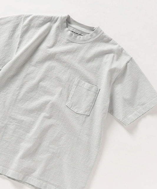 【SHIPS any別注】LOS ANGELES APPAREL: 8.5oz ヘビーウェイト ポケット Tシャツ  21SS