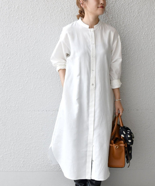 SHIPS any:〈ウォッシャブル〉ソフト パフ シャツ ワンピース2