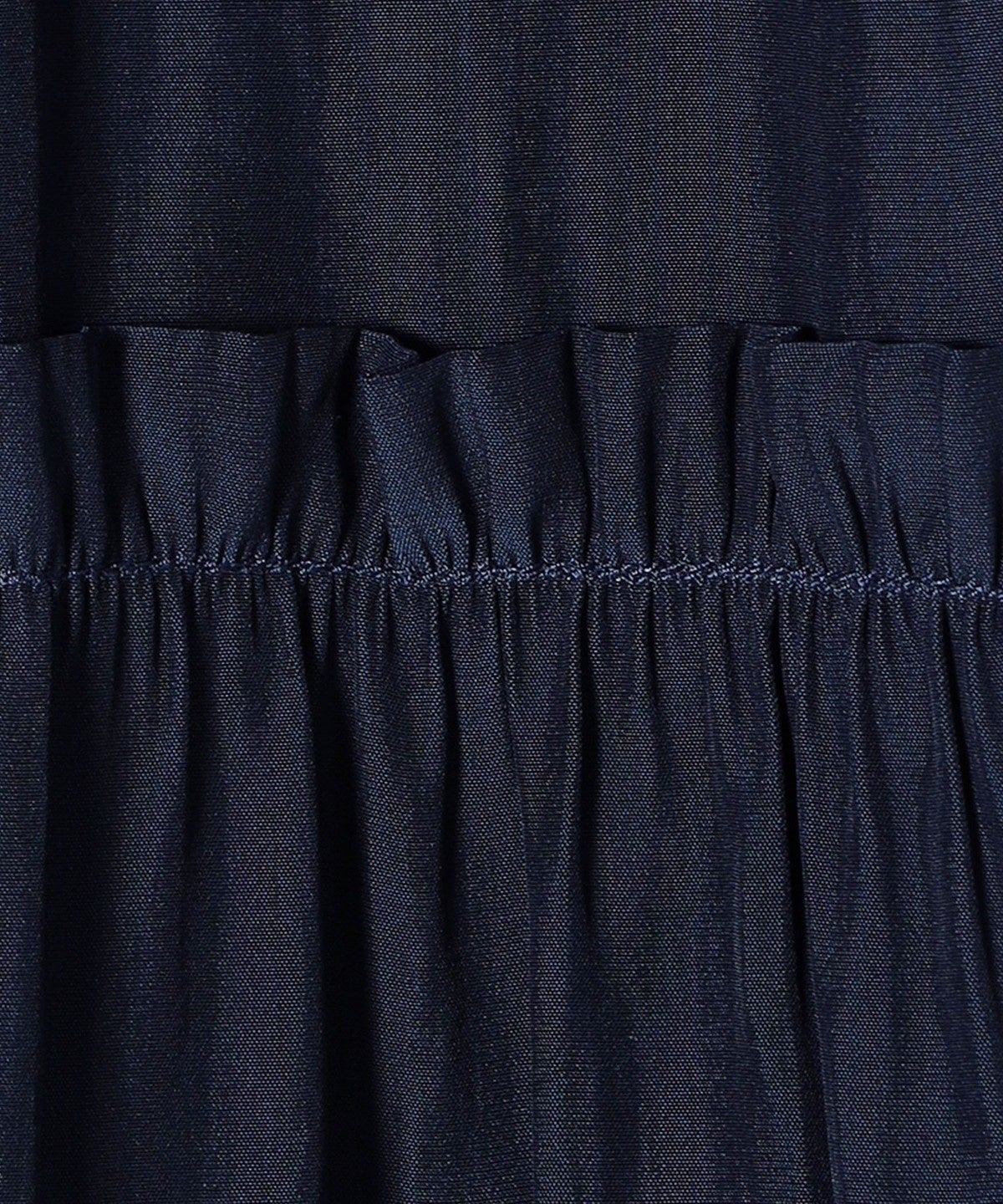 〈手洗い可能〉ソリッドカッセンギャザーワンピース