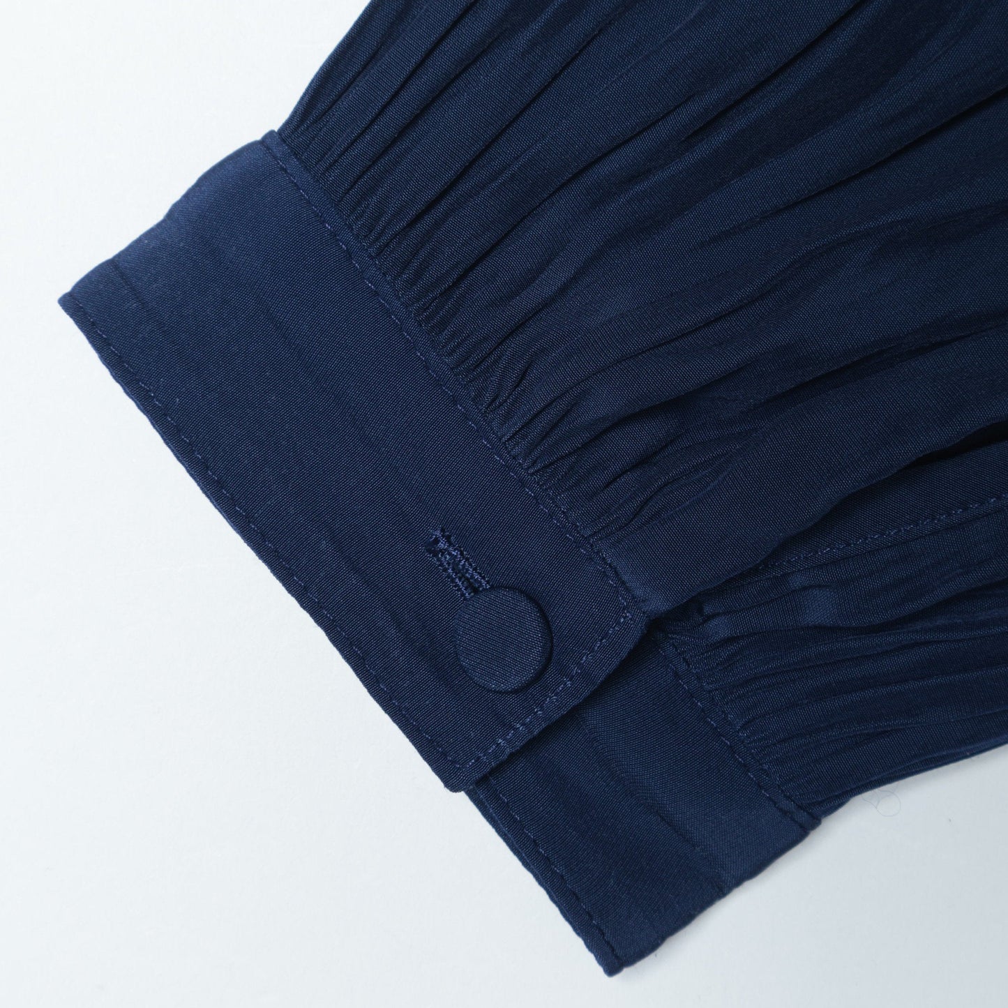 〈手洗い可能〉ソリッドカッセンギャザーワンピース