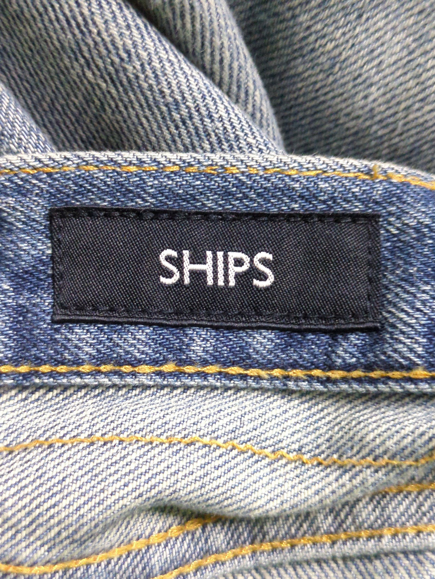 SHIPS: オイカワデニム縫製 セルビッチ 5ポケット フェードデニム パンツ