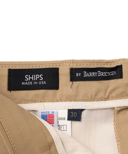 SHIPS×BARRY BRICKEN: コットン チノ ショートパンツ