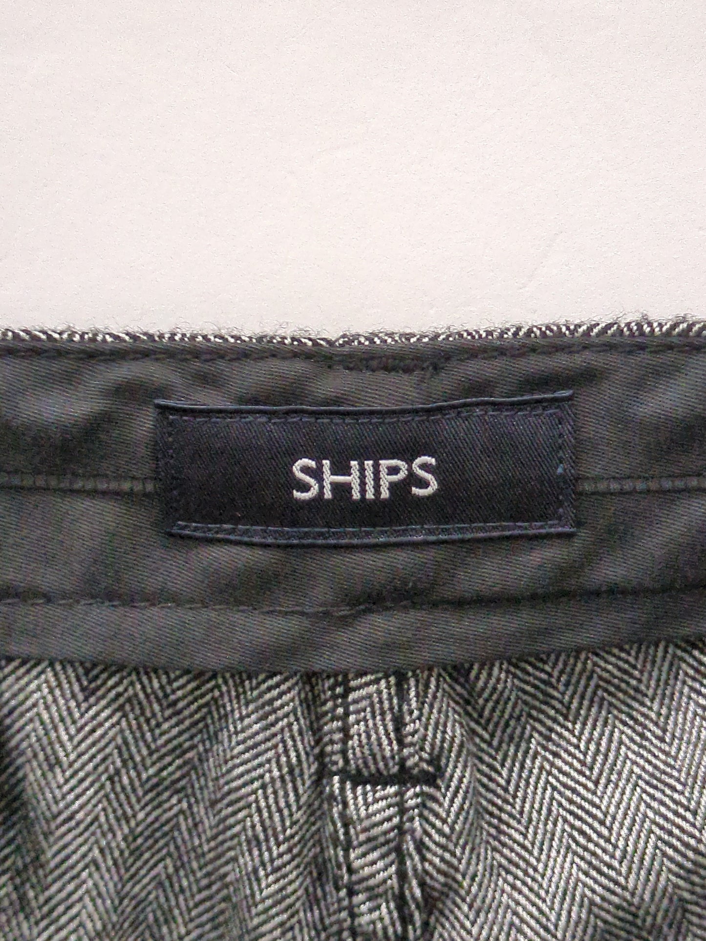 SHIPS: ウール テーパード チノパンツ