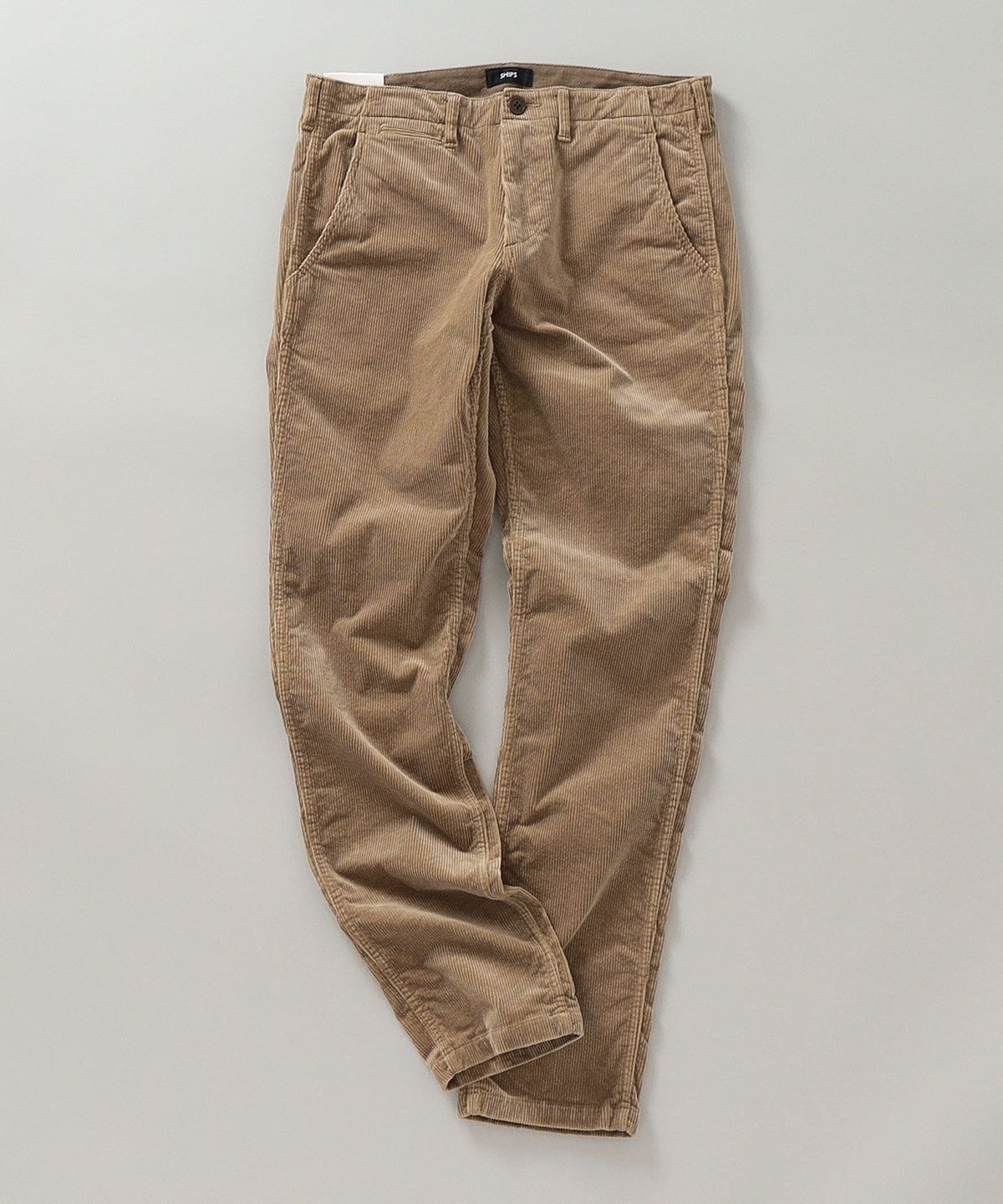 SHIPS:〈抗菌加工〉MADE IN JAPAN コーデュロイ テーパード チノパンツ