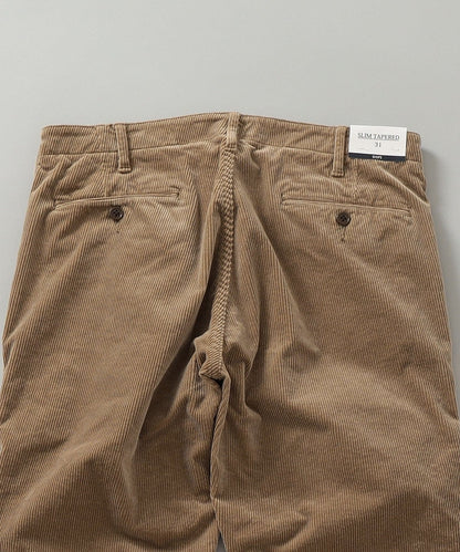 SHIPS:〈抗菌加工〉MADE IN JAPAN コーデュロイ テーパード チノパンツ