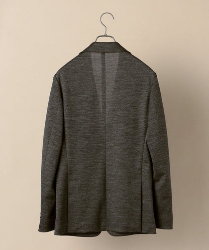 SD: 【手洗い可能】ジャージー ラミー ウォッシャブル チャコールグレー ジャケット