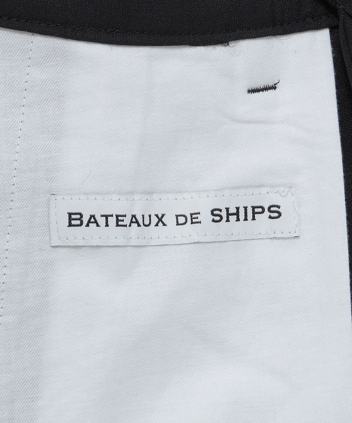 BATEAUX DE SHIPS: ウール/モヘヤ ワイドテーパード ショートパンツ