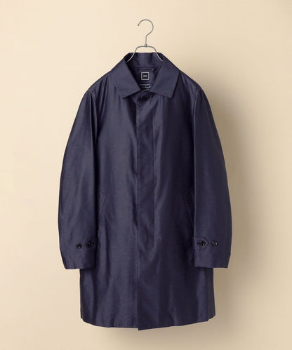 SHIPS: ロロピアーナ社製生地 【RAIN SYSTEM】コットン ステンカラーコート