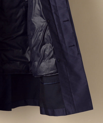 SHIPS: ロロピアーナ社製生地 【RAIN SYSTEM】コットン ステンカラーコート