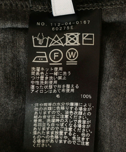 SHIPS: ウォッシャブル ウール モックネック ニットソー