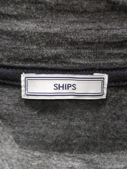 SHIPS: ウォッシャブル ウール モックネック ニットソー
