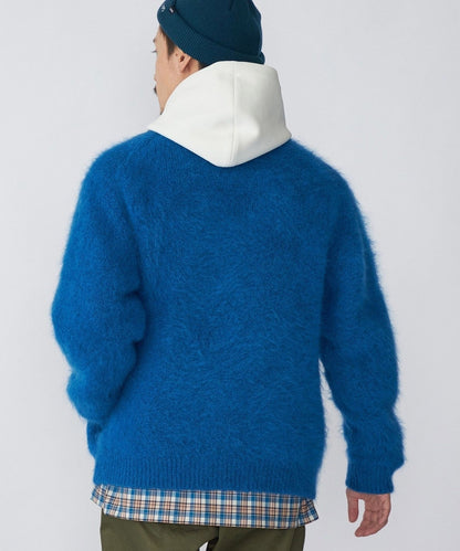 SHIPS: スリアルパカ Vネック カーディガン