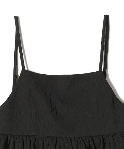 SHIPS Colors:〈手洗い可能〉カット ジャカード キャミ ワンピース